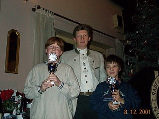 Weihnachtsfeier RV92 Schweinfurt 2001