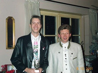 Weihnachtsfeier RV92 Schweinfurt 2001