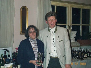 Weihnachtsfeier RV92 Schweinfurt 2001