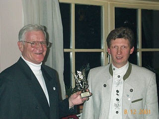 Weihnachtsfeier RV92 Schweinfurt 2001