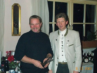 Weihnachtsfeier RV92 Schweinfurt 2001