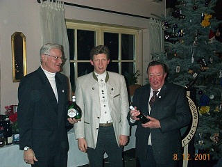 Weihnachtsfeier RV92 Schweinfurt 2001