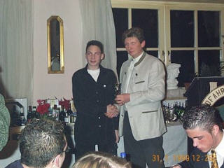 Weihnachtsfeier RV92 Schweinfurt 2001