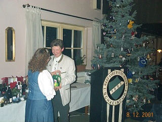 Weihnachtsfeier RV92 Schweinfurt 2001