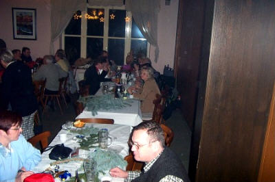 Weihnachtsfeier RV92 Schweinfurt 2002
