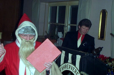 Weihnachtsfeier RV92 Schweinfurt 2002