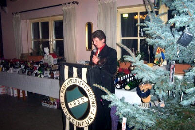 Weihnachtsfeier RV92 Schweinfurt 2002