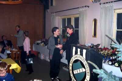Weihnachtsfeier RV92 Schweinfurt 2002