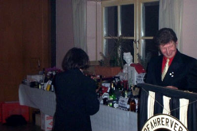 Weihnachtsfeier RV92 Schweinfurt 2002