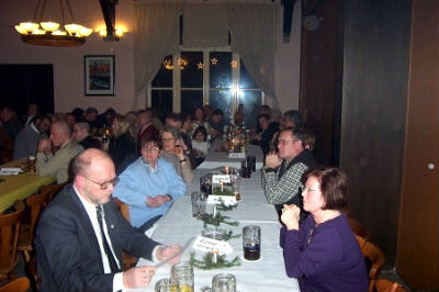 Weihnachtsfeier RV92 Schweinfurt 2002