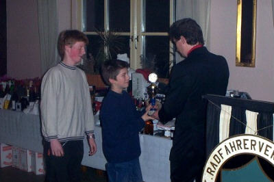 Weihnachtsfeier RV92 Schweinfurt 2002