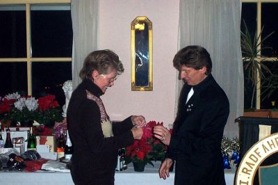 Weihnachtsfeier RV92 Schweinfurt 2003