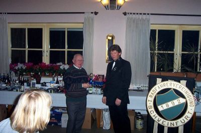 Weihnachtsfeier RV92 Schweinfurt 2003