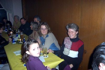 Weihnachtsfeier RV92 Schweinfurt 2003