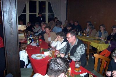 Weihnachtsfeier RV92 Schweinfurt 2003