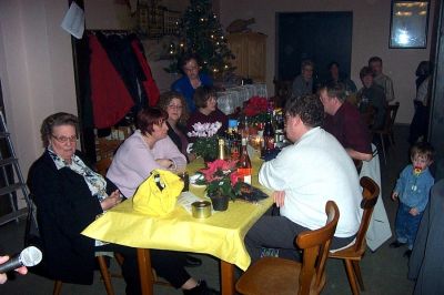 Weihnachtsfeier RV92 Schweinfurt 2003