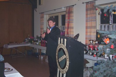 Weihnachtsfeier RV92 Schweinfurt 2004