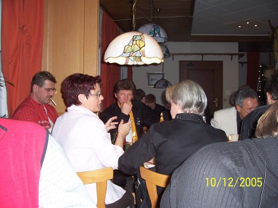Weihnachtsfeier RV92 Schweinfurt 2005
