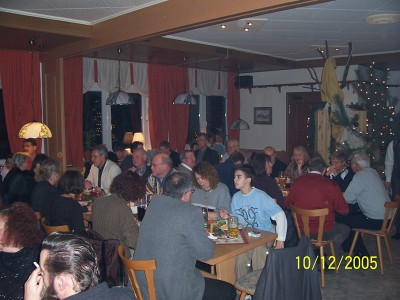 Weihnachtsfeier RV92 Schweinfurt 2005