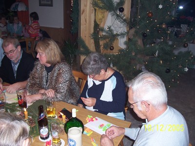 Weihnachtsfeier RV92 Schweinfurt 2005