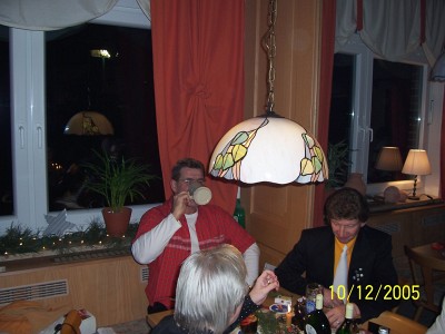 Weihnachtsfeier RV92 Schweinfurt 2005