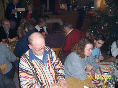Weihnachtsfeier RV92 Schweinfurt 2005