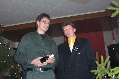 Weihnachtsfeier RV92 Schweinfurt 2005