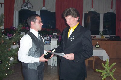 Weihnachtsfeier RV92 Schweinfurt 2005