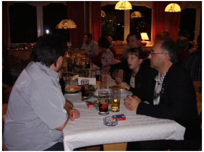 Weihnachtsfeier RV92 Schweinfurt 2006