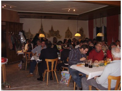 Weihnachtsfeier Schweinfurt RV92