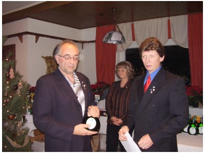 Weihnachtsfeier RV92 Schweinfurt 2006