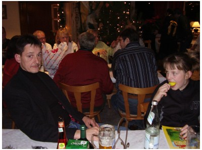 Weihnachtsfeier RV92 Schweinfurt 2006