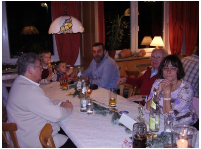 Weihnachtsfeier RV92 Schweinfurt 2006