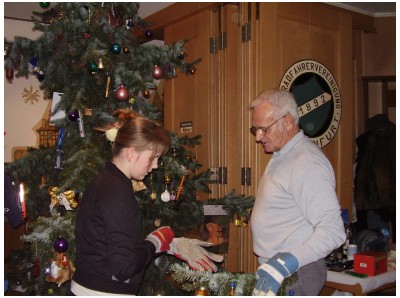 Weihnachtsfeier RV92 Schweinfurt 2006