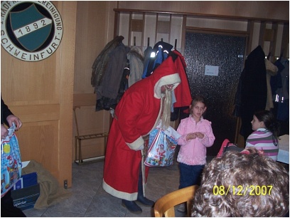 Weihnachtsfeier RV92 Schweinfurt 2007