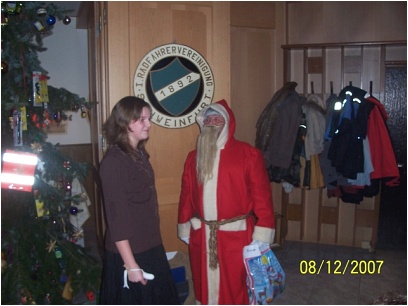 Weihnachtsfeier RV92 Schweinfurt 2007