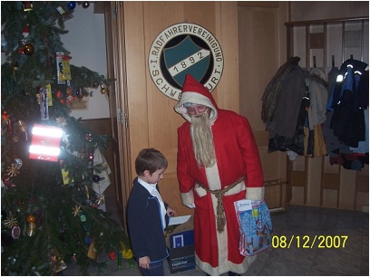 Weihnachtsfeier RV92 Schweinfurt 2007