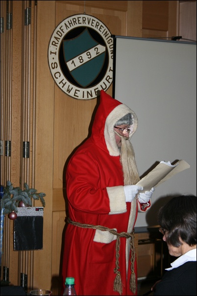 Weihnachtsfeier RV92 Schweinfurt 2008