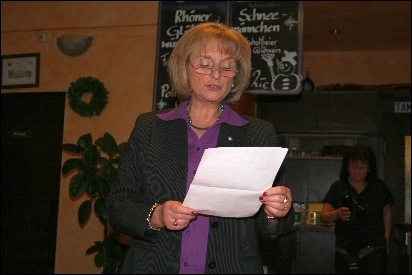 Weihnachtsfeier RV92 Schweinfurt 2009