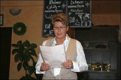 Weihnachtsfeier RV92 Schweinfurt 2009