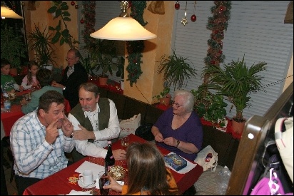 Weihnachtsfeier RV92 Schweinfurt 2009