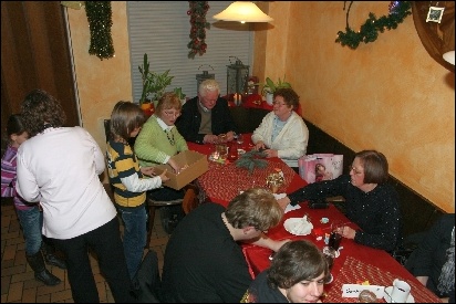 Weihnachtsfeier RV92 Schweinfurt 2009