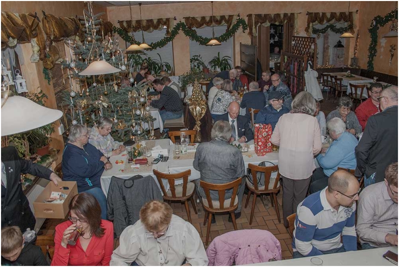 RV92 Schweinfurt Weihnachtsfeier 2016