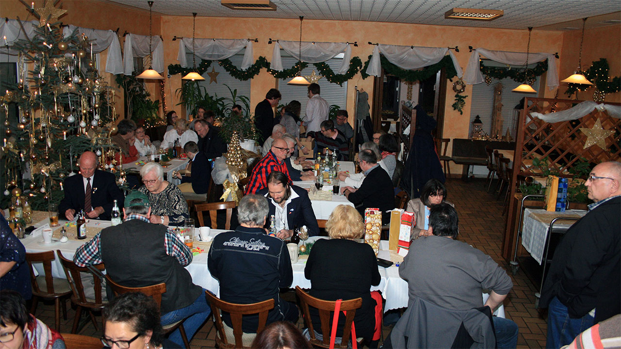 RV92 Schweinfurt Weihnachtsfeier 2017