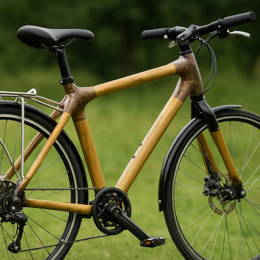 Bambus-Fahrrad