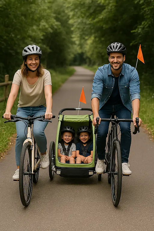 Radfahren mit Kind