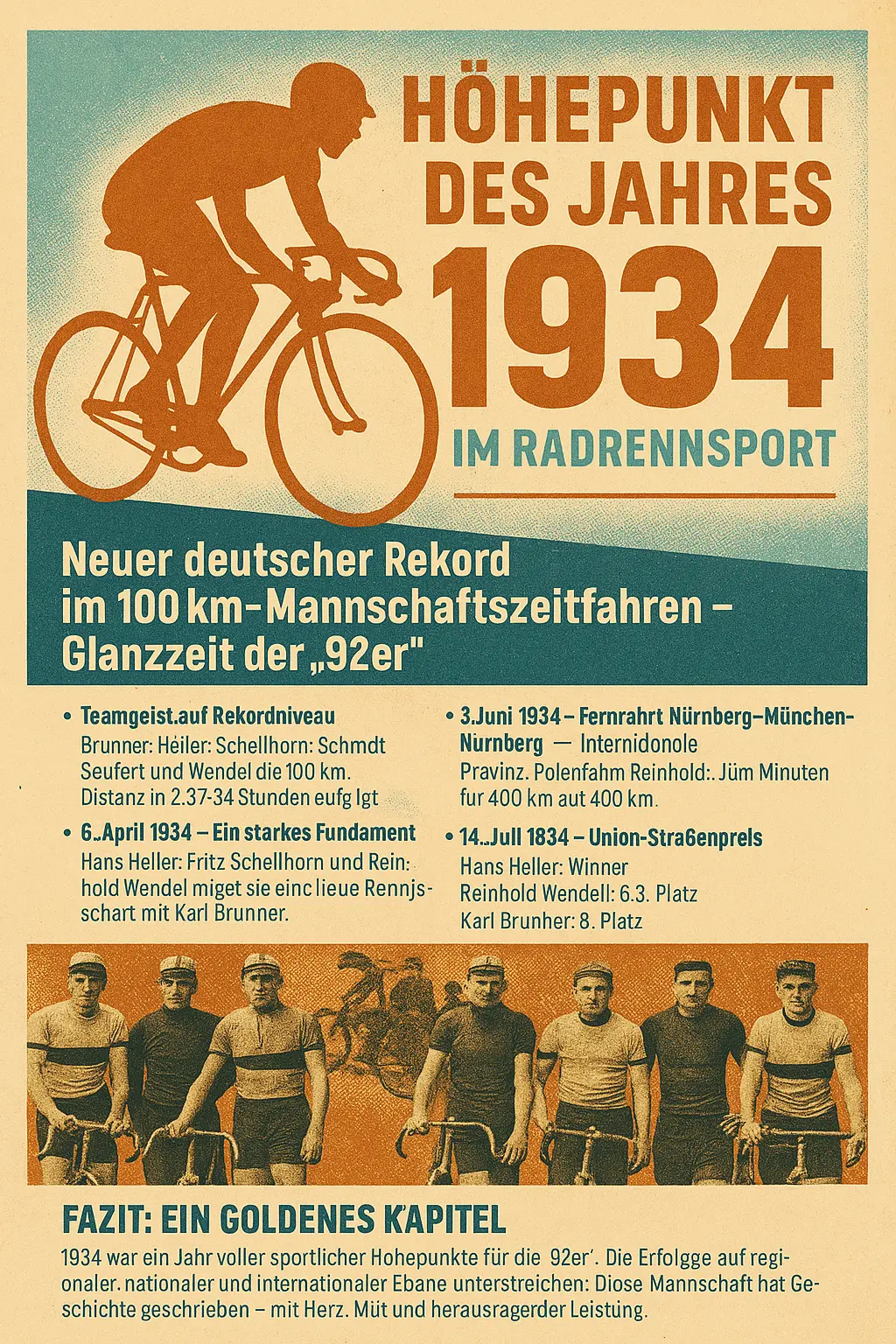 100 km Mannschaftszeitfahren
