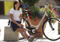 Rad in der Großstadt